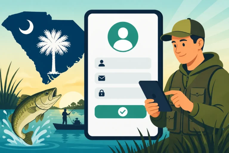 Setting Up an Account on Go Outdoors South Carolina