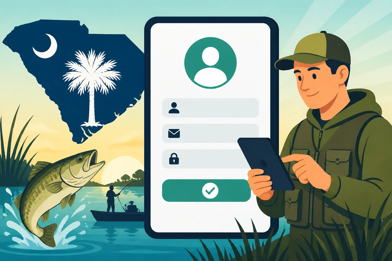 Setting Up an Account on Go Outdoors South Carolina