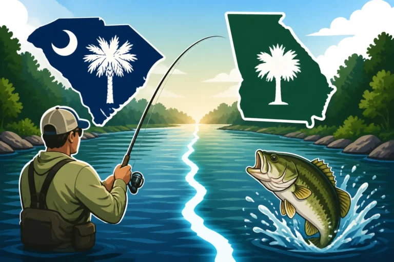 Fishing the Savannah River Border With a Georgia or South Carolina License