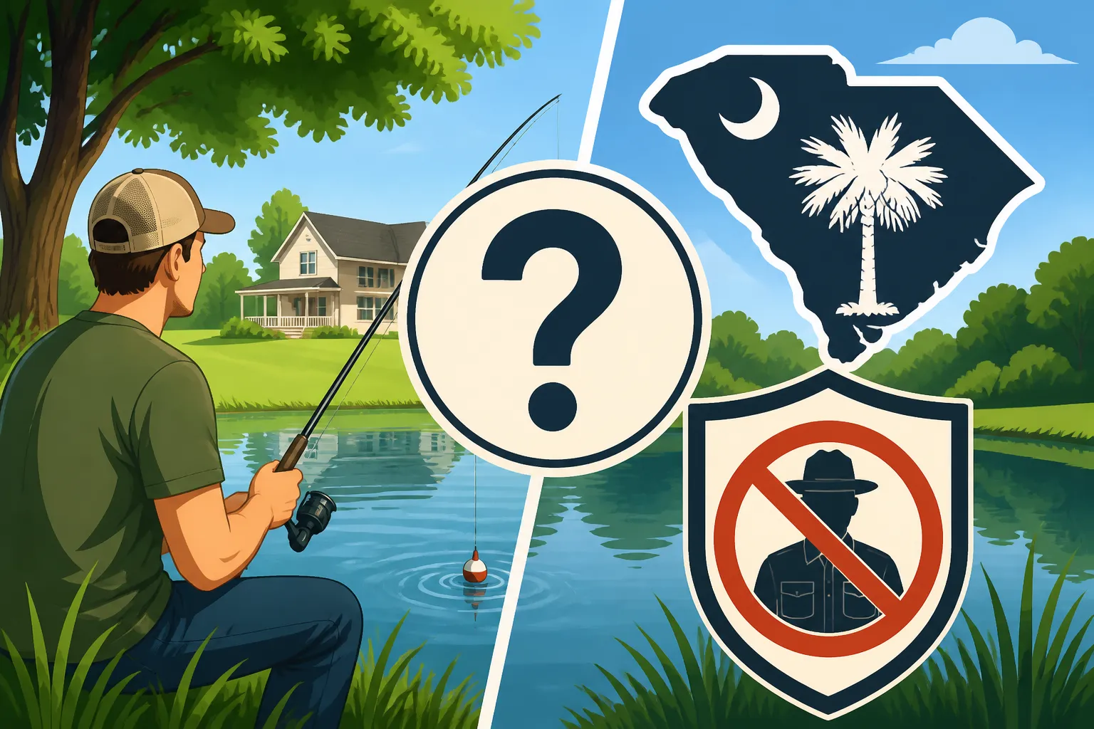 Do You Need a License to Fish From a Private Pond?