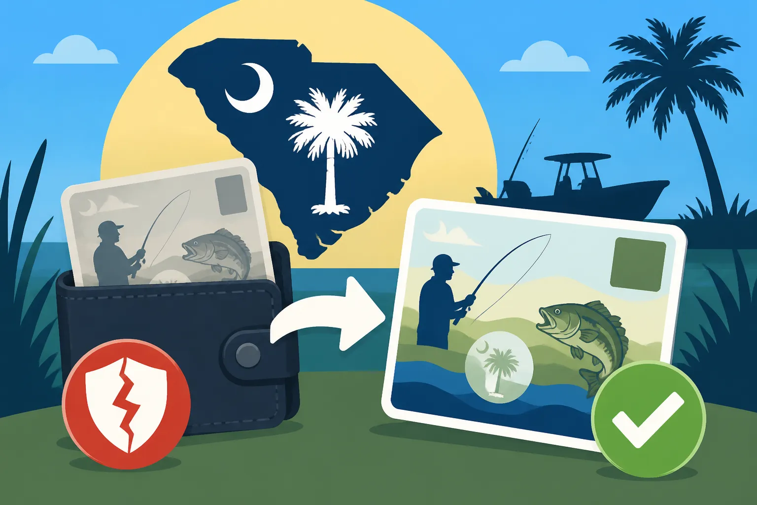 Replacing a Lost or Stolen Fishing License