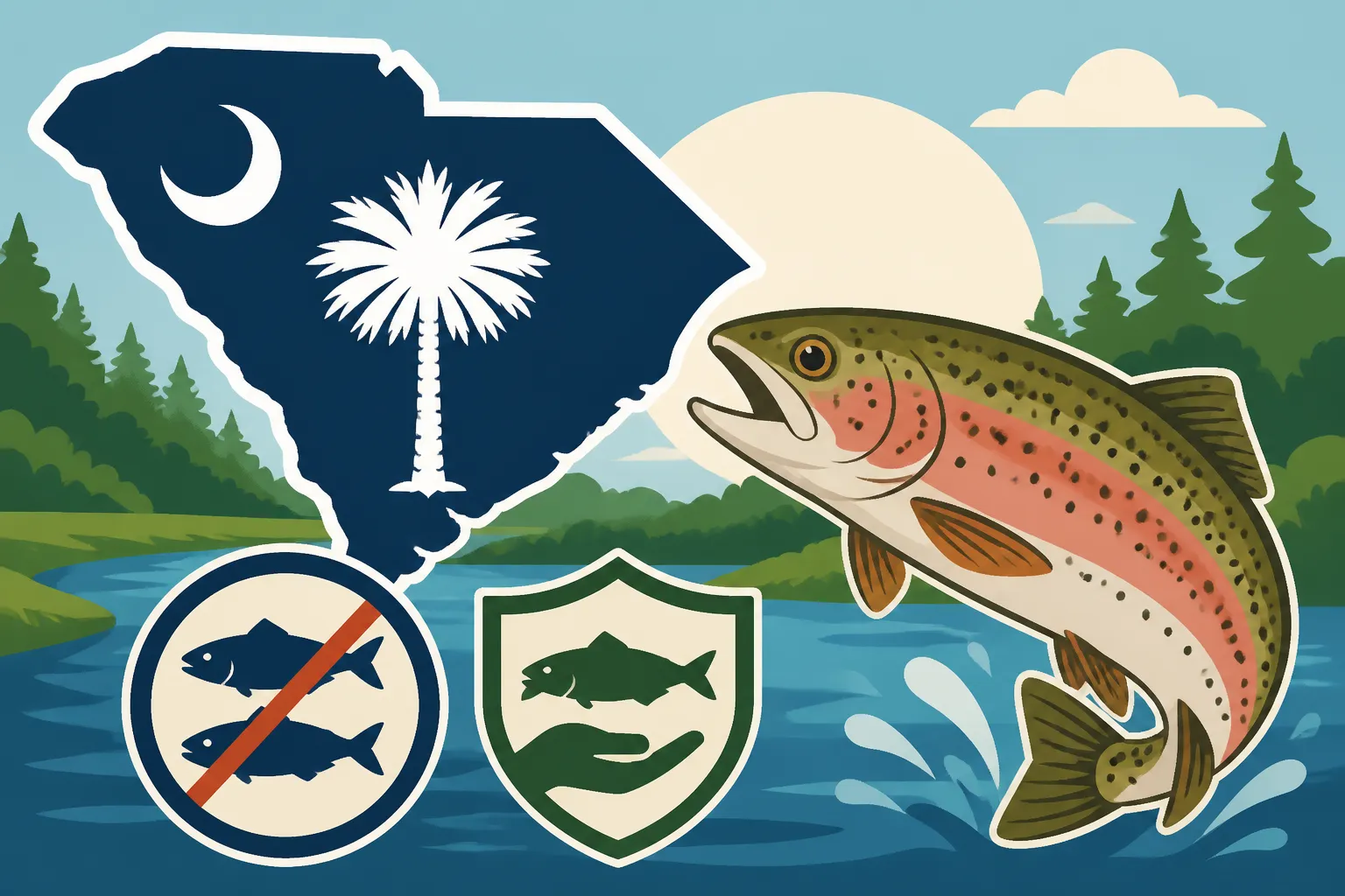 Where Stocked Trout Limits Are Stricter Than the Statewide Default