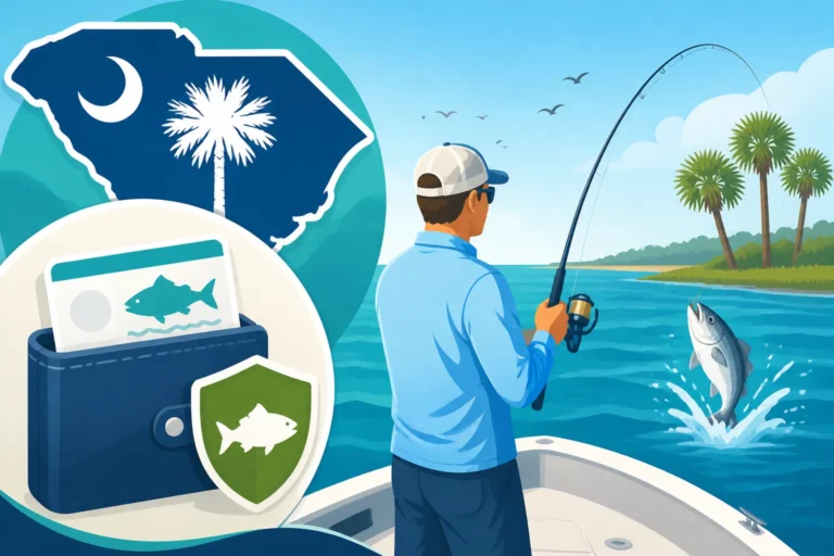 Nonresident Saltwater Fishing License Costs in South Carolina