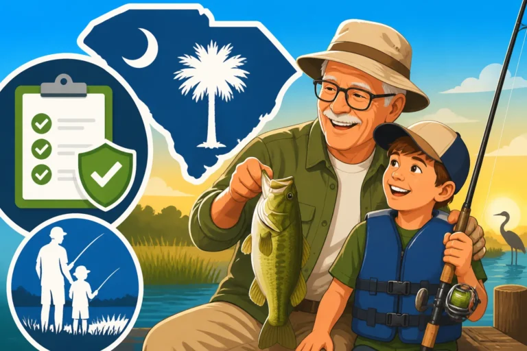 Fishing License Rules for Grandparents Taking Kids Fishing