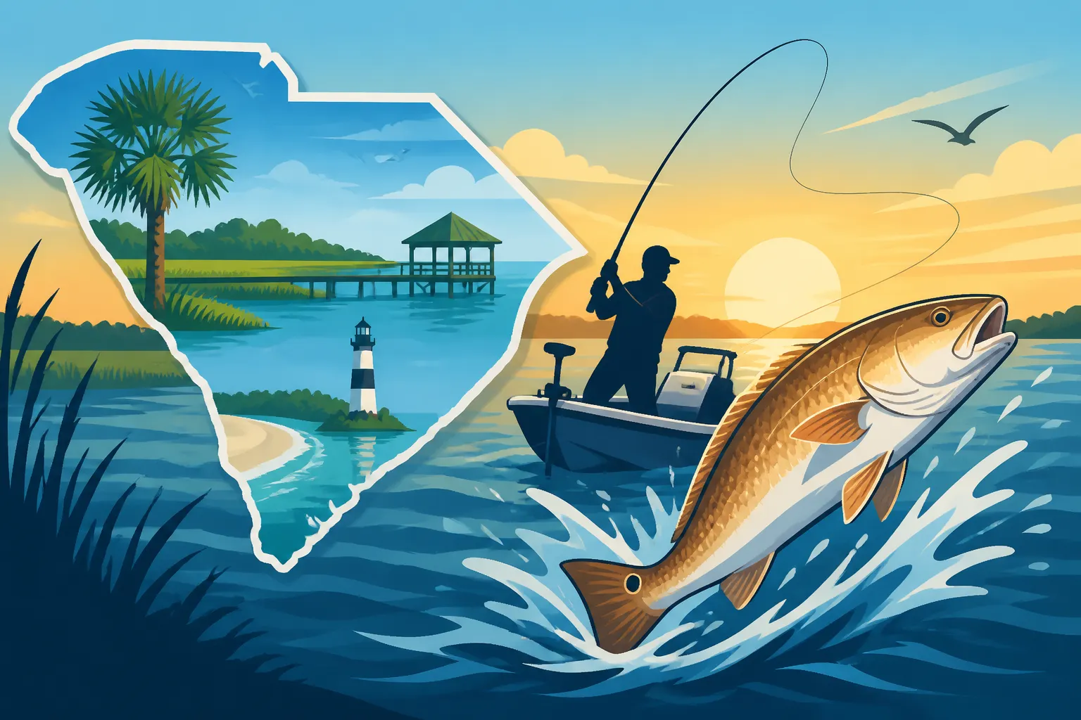 A Complete Guide to South Carolina Fishing Spots