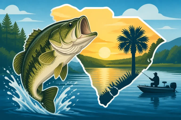 South Carolina's Best Bass Fishing Lakes