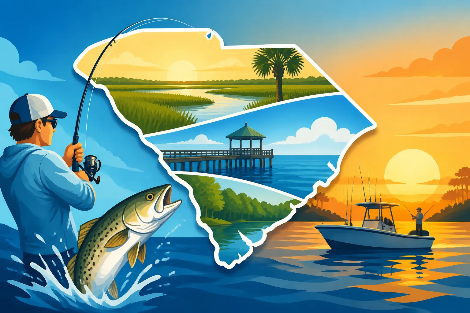 South Carolina Fishing Spots for Every Angler