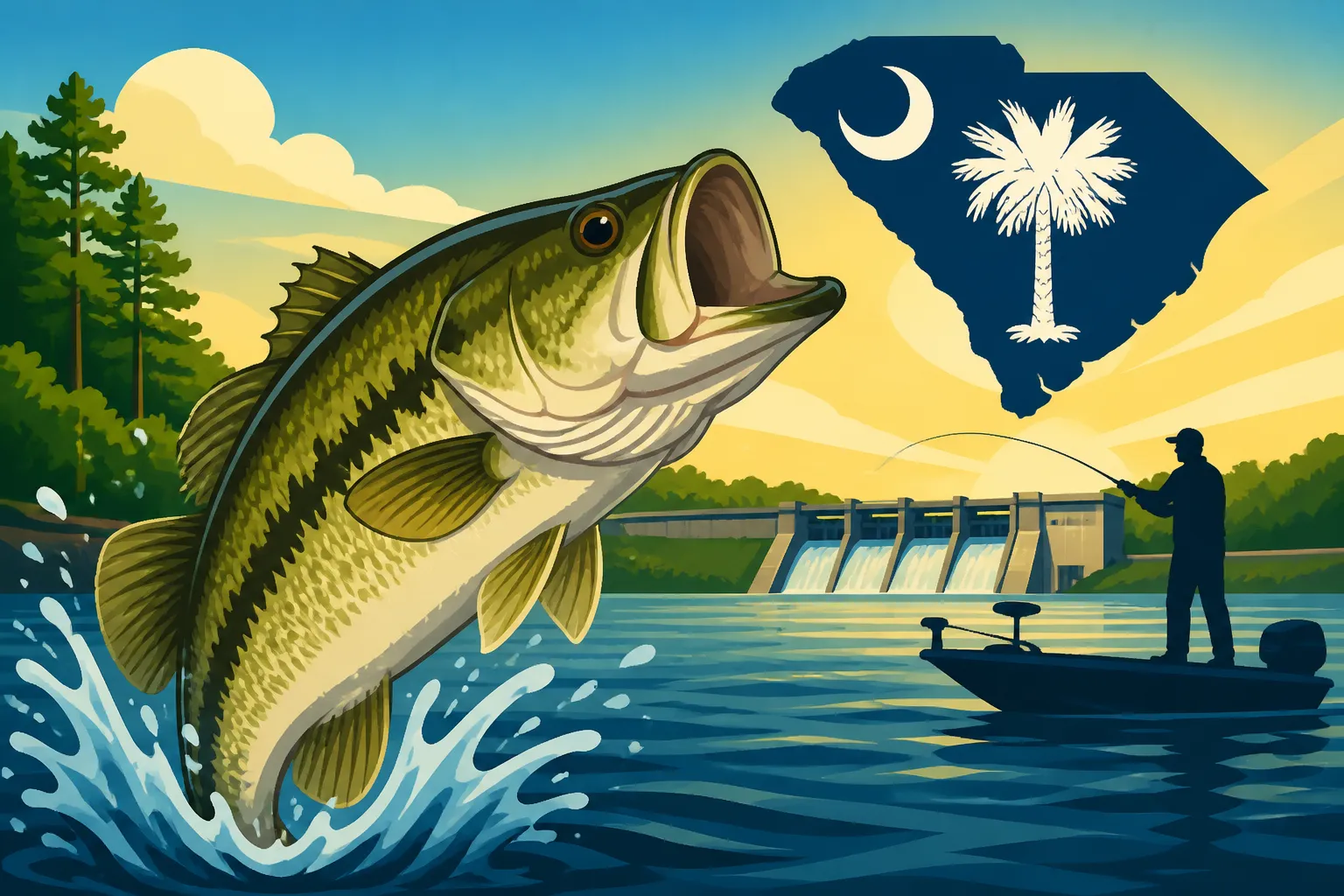 Santee Cooper Lakes: South Carolina's Legendary Bass Fishery