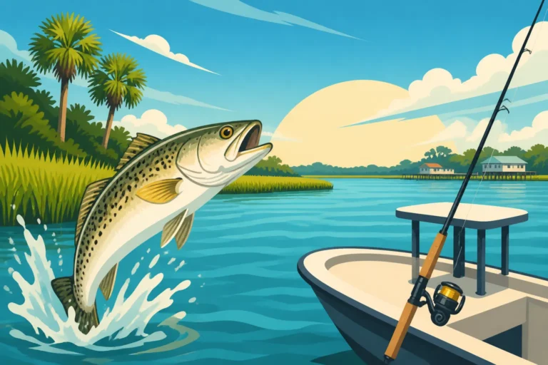 Murrells Inlet Inshore Fishing Spots in South Carolina