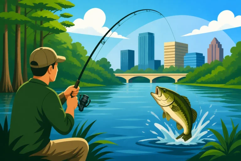 Congaree River Fishing Spots Near Columbia, South Carolina