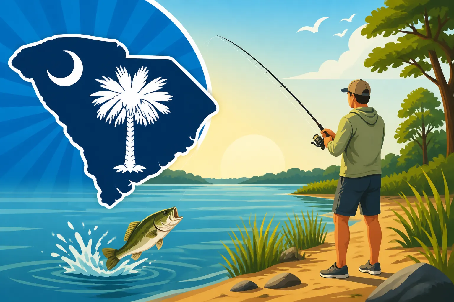 Best Bank Fishing Spots in South Carolina