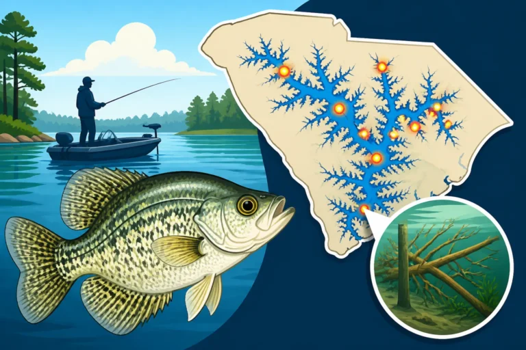 Where to Catch Crappie on Lake Murray?
