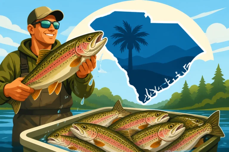 Stocked Trout Limits in South Carolina