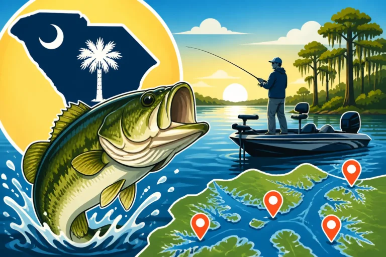 Top Tournament Fishing Spots on Santee Cooper, South Carolina