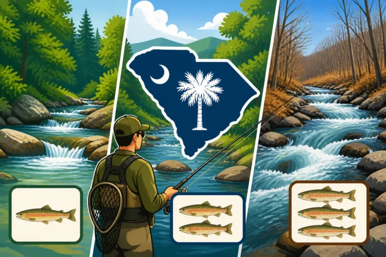 How Trout Limits Vary by Stream in South Carolina