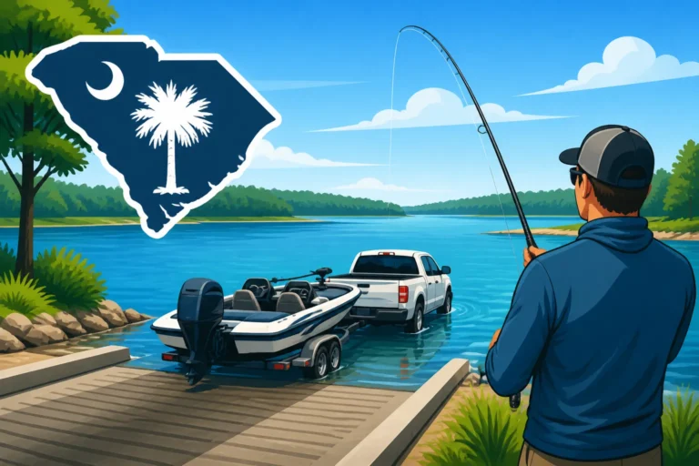 Lake Wateree Boat Ramps for South Carolina Anglers