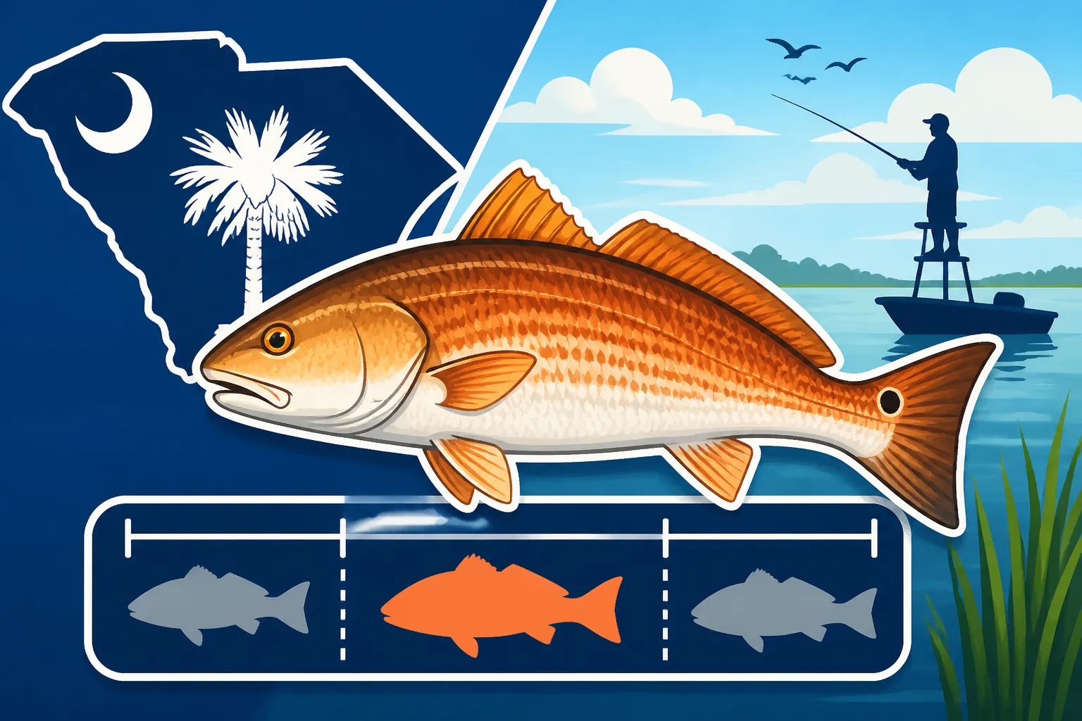 South Carolina Redfish Slot Limit Rules