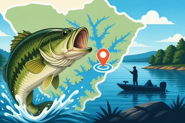 Best Bass Spots on Lake Keowee