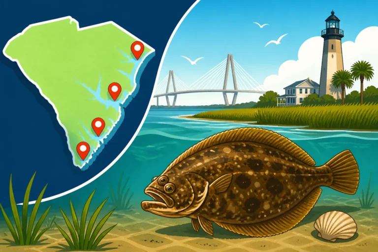 Flounder Fishing Spots Near Mount Pleasant