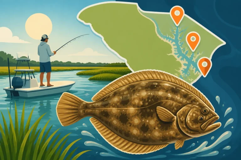 Lowcountry Estuary Flounder Fishing Spots