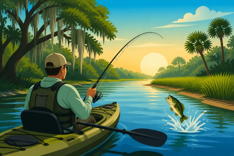 Edisto River Kayak Fishing Spots