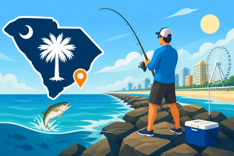 Jetty Fishing Spots Near Myrtle Beach, South Carolina