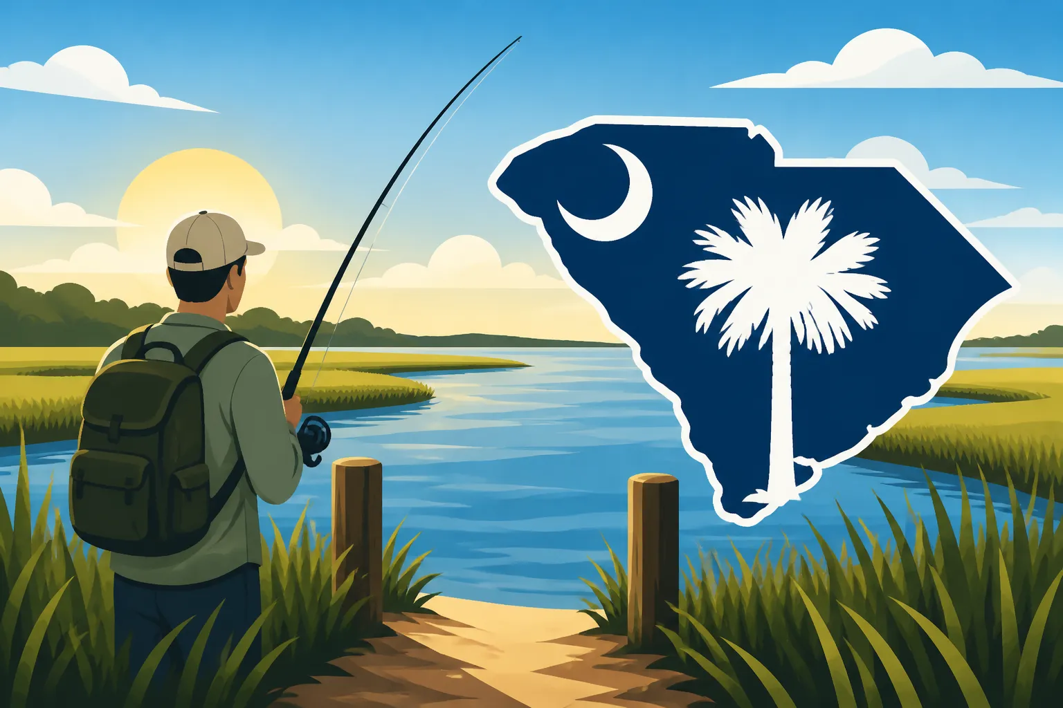 Walk-In Fishing Access Points in South Carolina