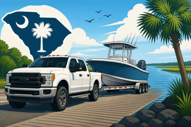 Boat Launch Spots for Large Trailers