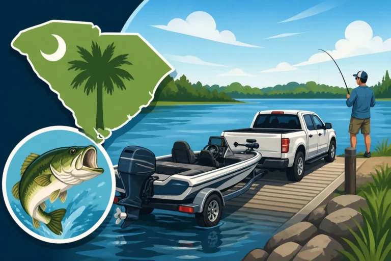 Public Boat Ramps Near Big Fishing Lakes