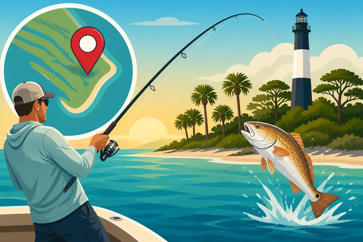 Hunting Island State Park Fishing Spots