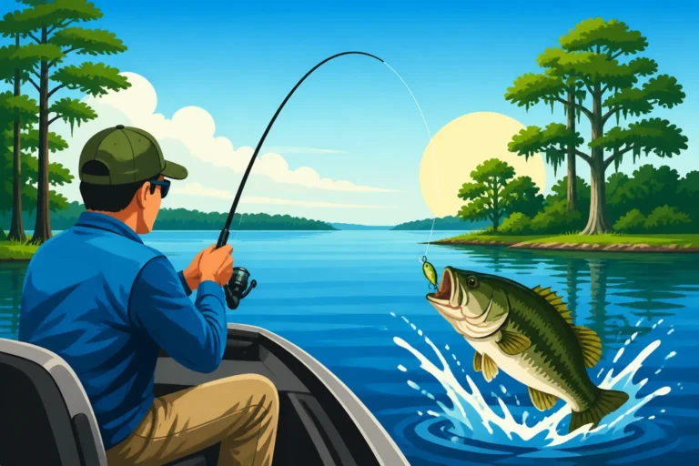 Santee State Park Fishing Spots on Lake Marion