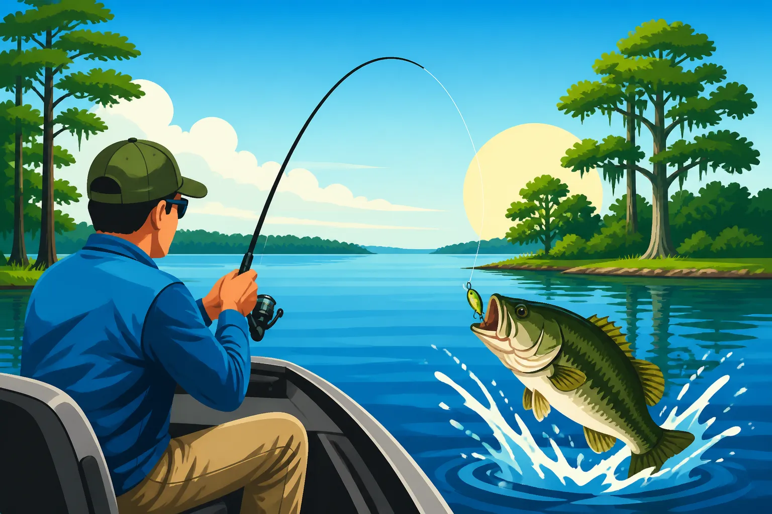 Santee State Park Fishing Spots on Lake Marion