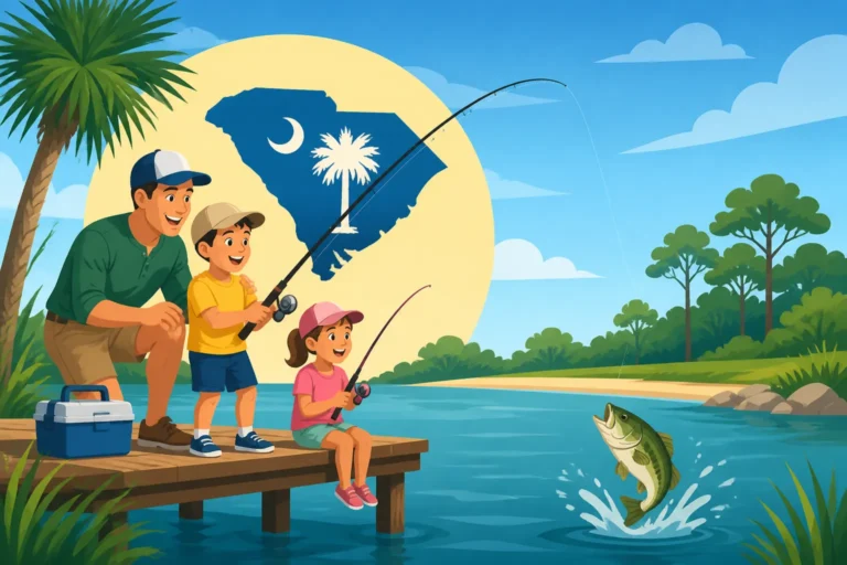 Best Family Fishing Spots for Beginners in South Carolina