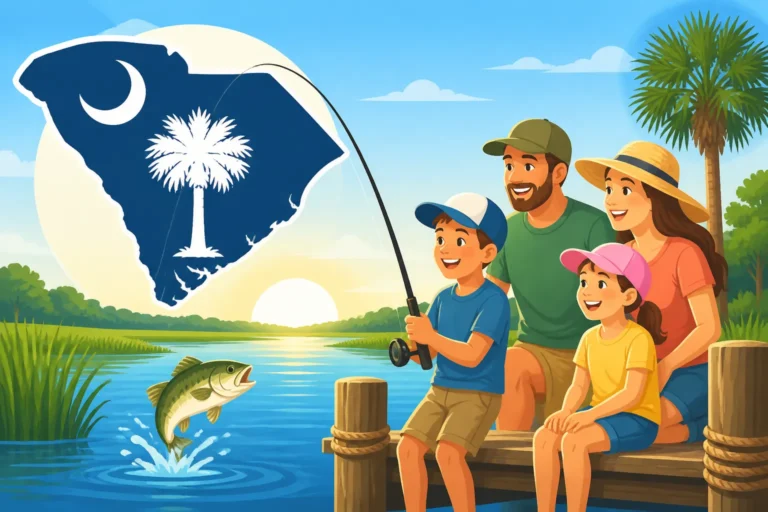 Easy-Catch Fishing Spots for Families in South Carolina