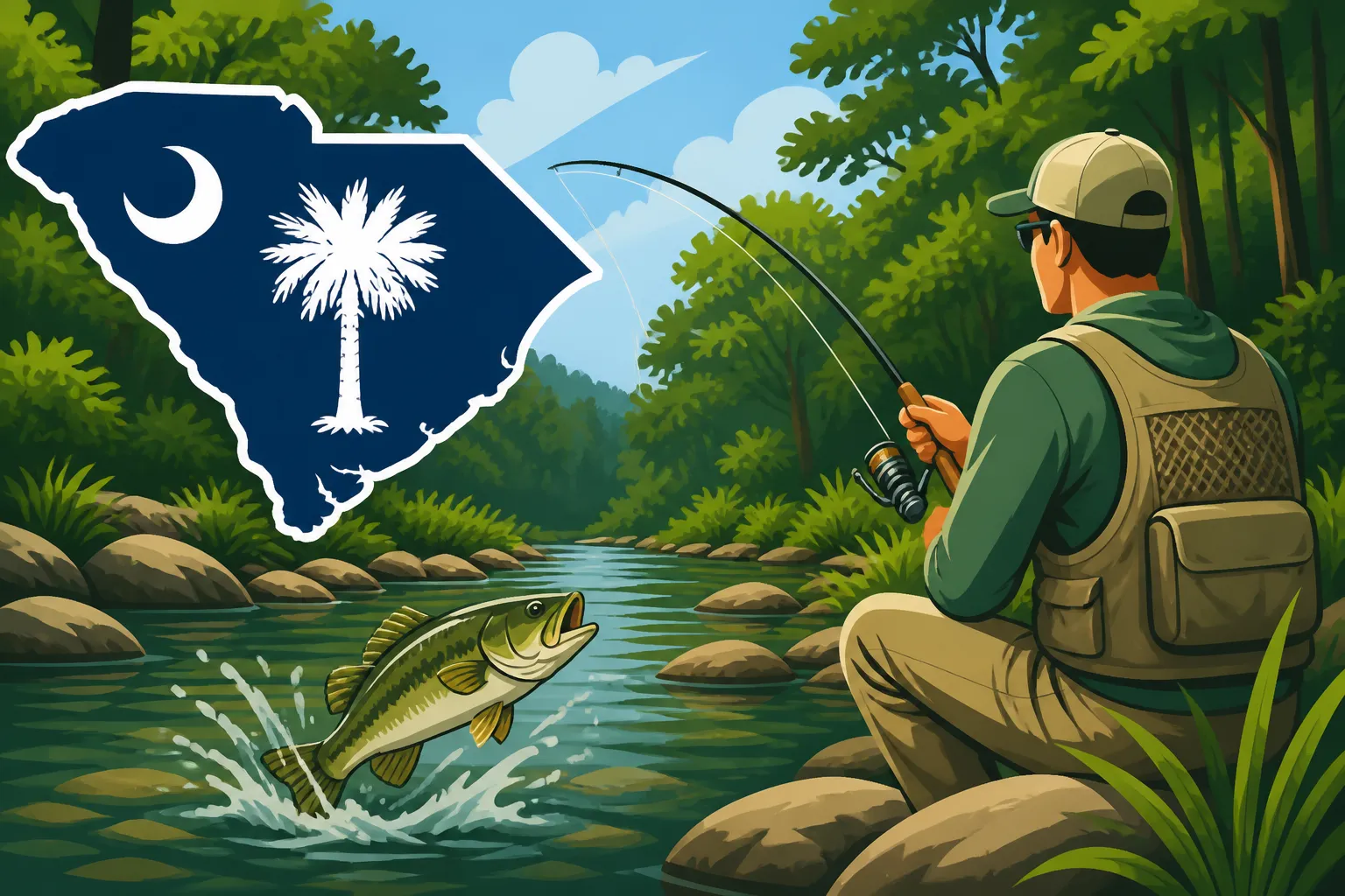 Backcountry Creek Fishing Spots in South Carolina
