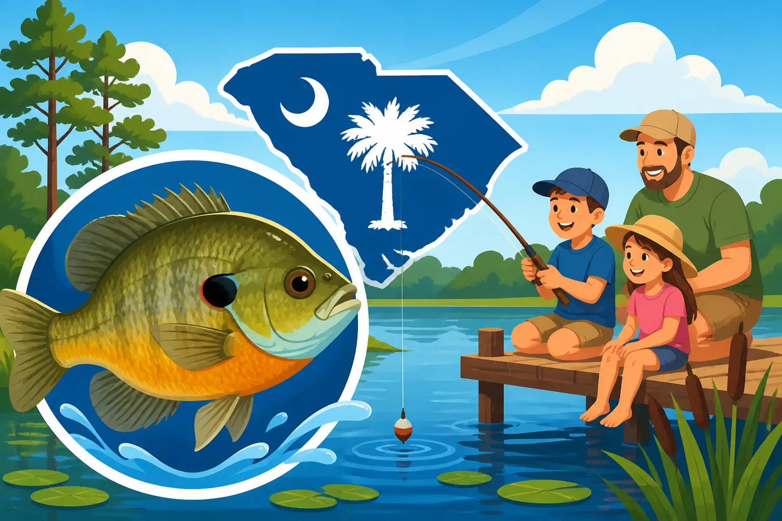 Best Bluegill Fishing Spots for Family Trips