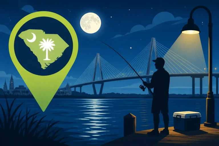 Night Fishing Access Points Near Charleston