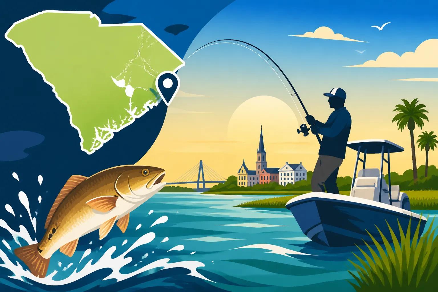 Best Fishing Spots Near Charleston, South Carolina