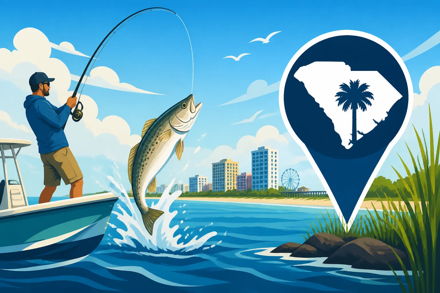 Best Fishing Spots Near Myrtle Beach, South Carolina