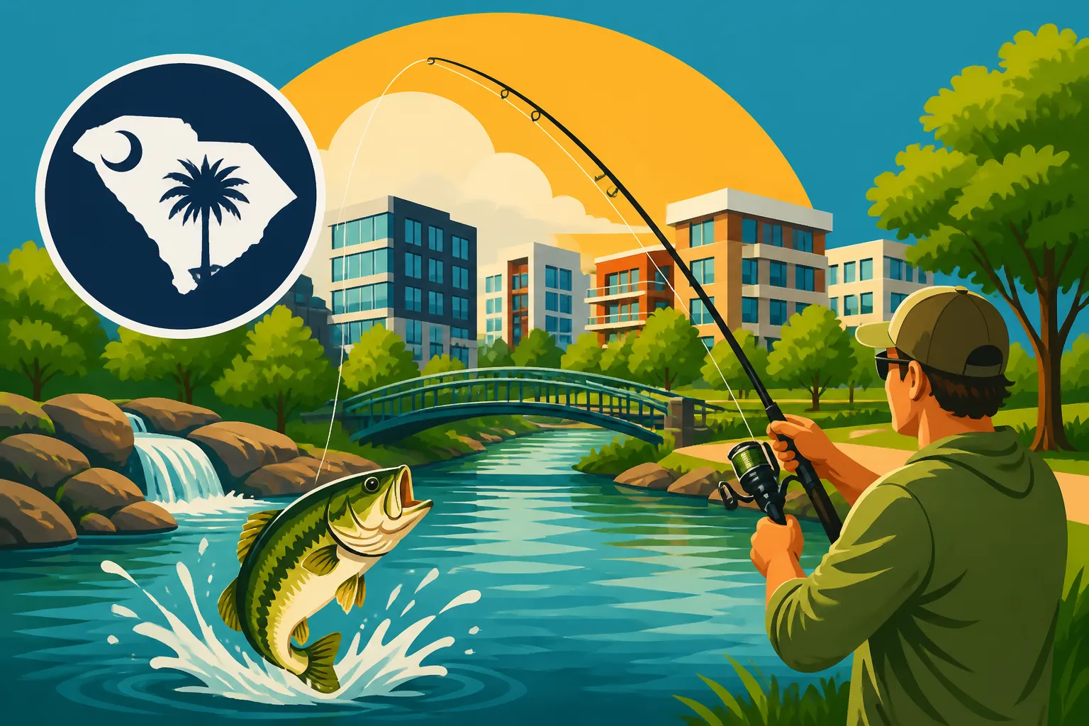 Fishing Spots Close to Downtown Greenville