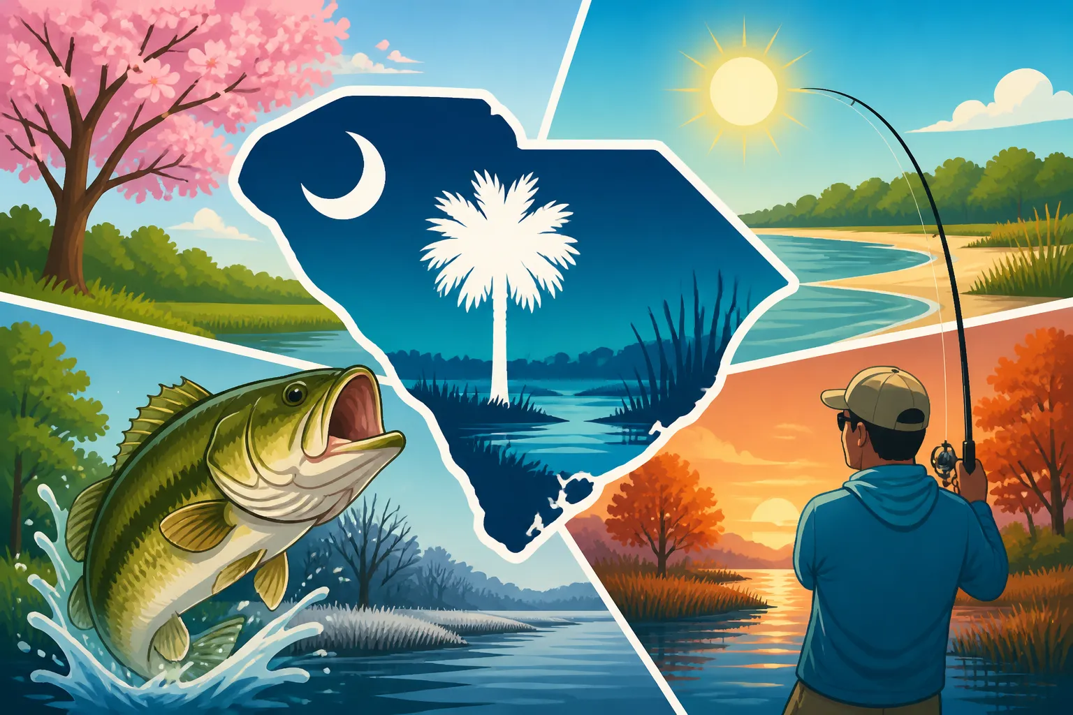 Best Time of Year to Fish in South Carolina