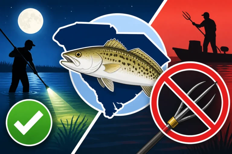 The South Carolina Spotted Seatrout Gigging Ban Explained