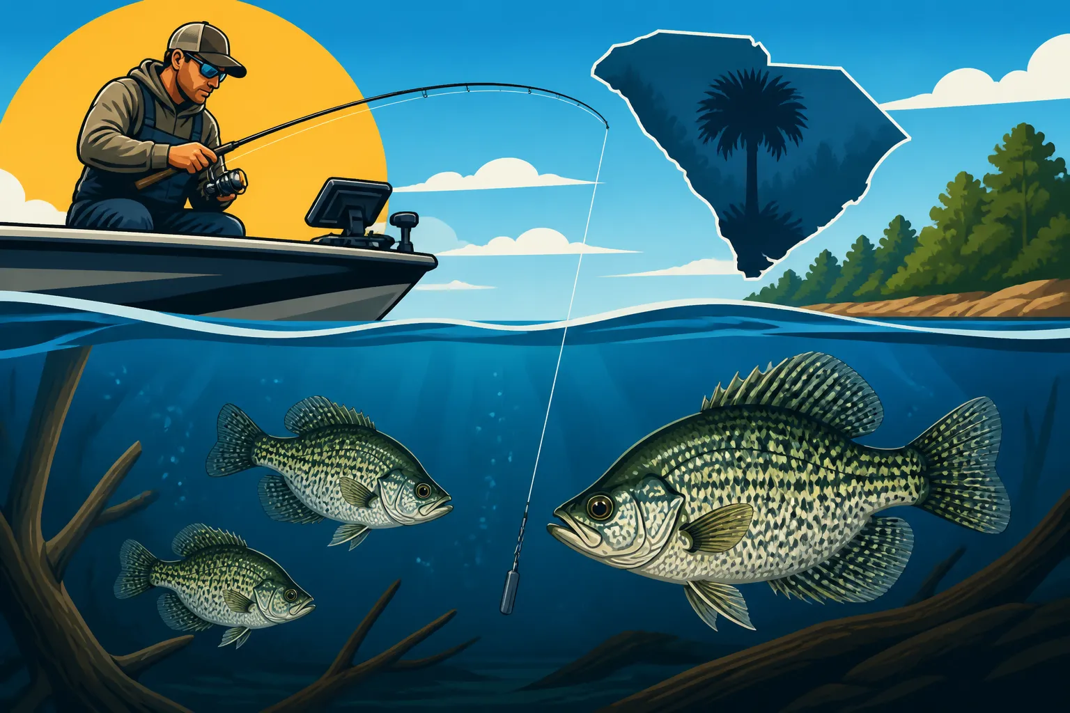 Tightlining for Crappie in Deep Water