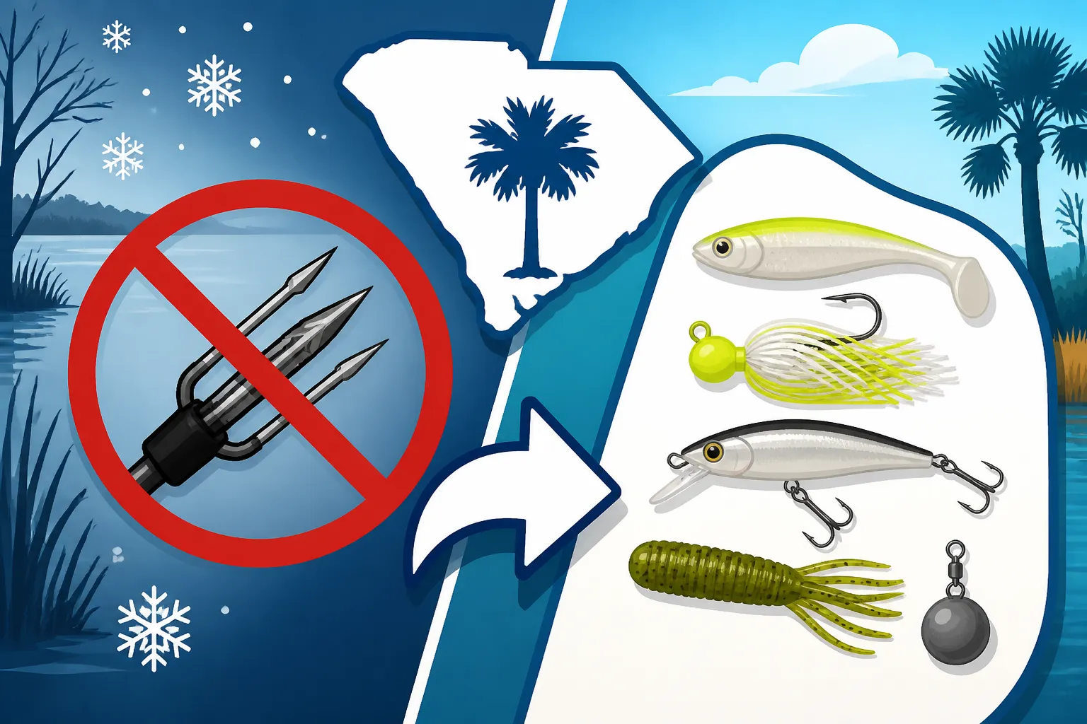 What to Use Instead of a Gig During South Carolina's Winter Ban