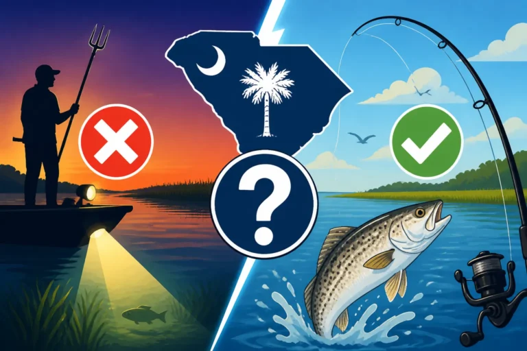 Can You Still Catch Seatrout in South Carolina During the Gigging Ban?