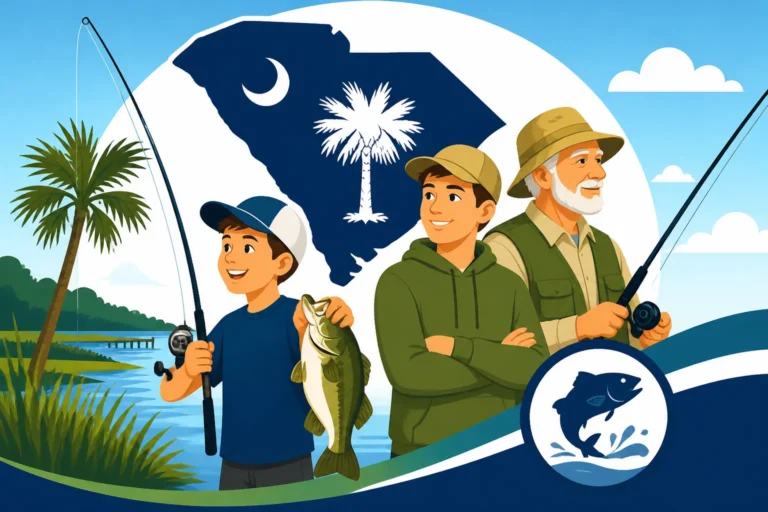 South Carolina Fishing License Age Requirements