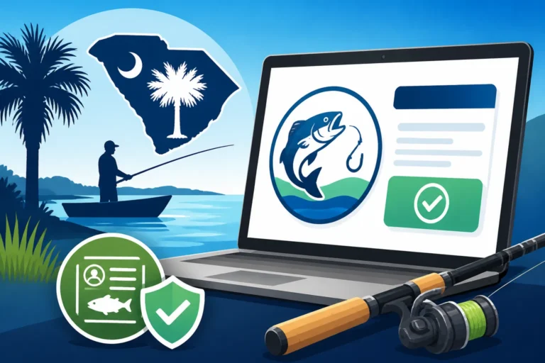 Buying a South Carolina Fishing License Online