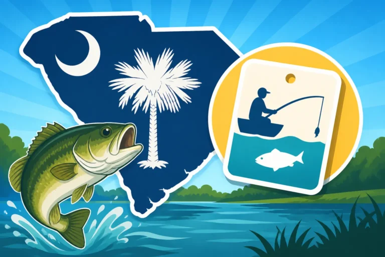 South Carolina Resident Freshwater Fishing License 14-Day Cost