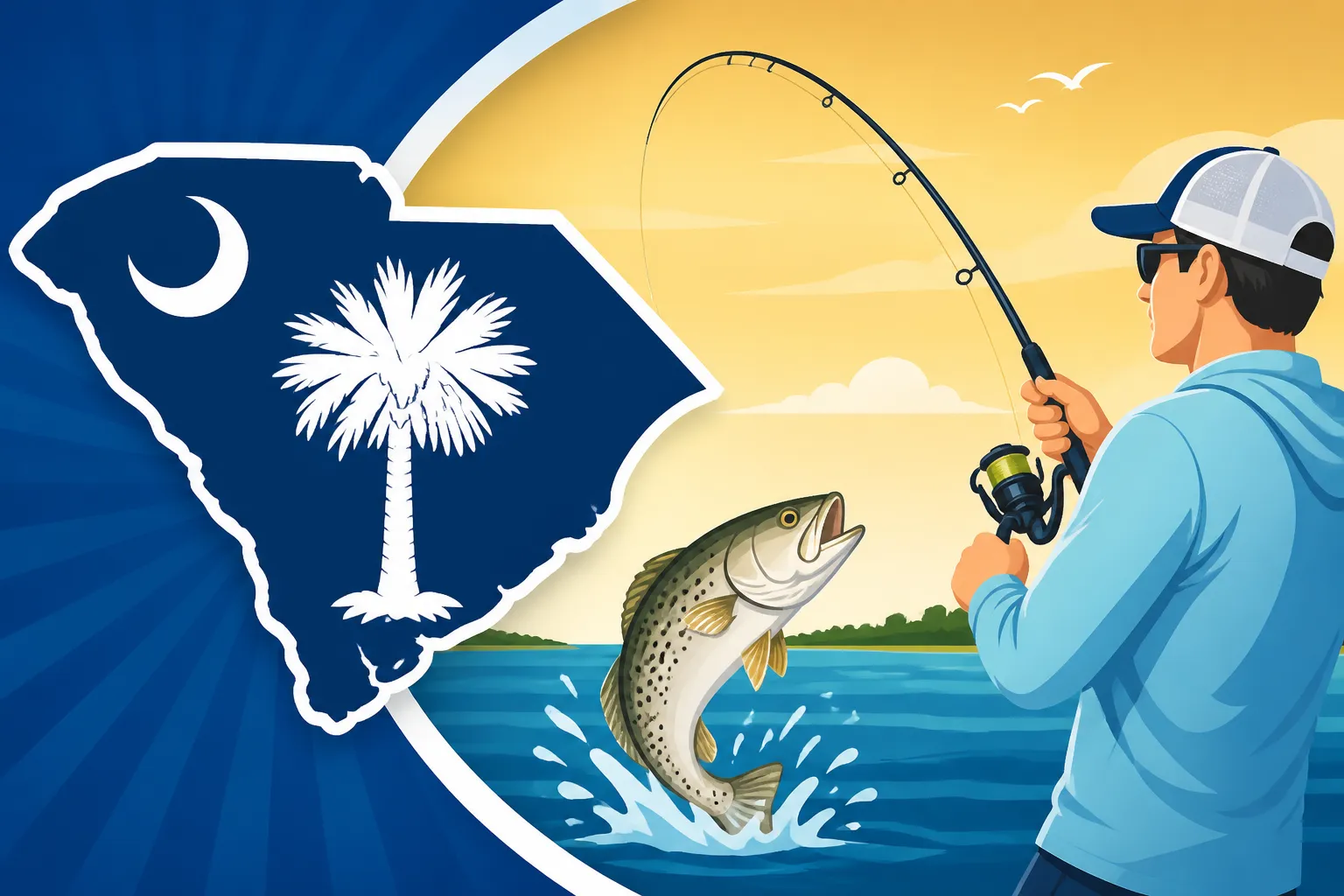 South Carolina Resident Saltwater Fishing License 14-Day Cost