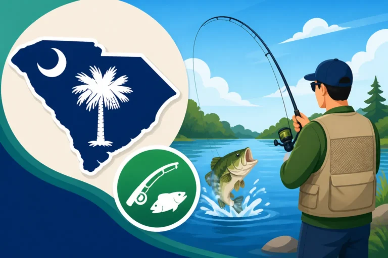 South Carolina Nonresident Freshwater Fishing License 14-Day Cost